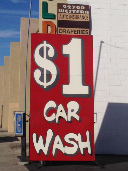 $1 Car Wash